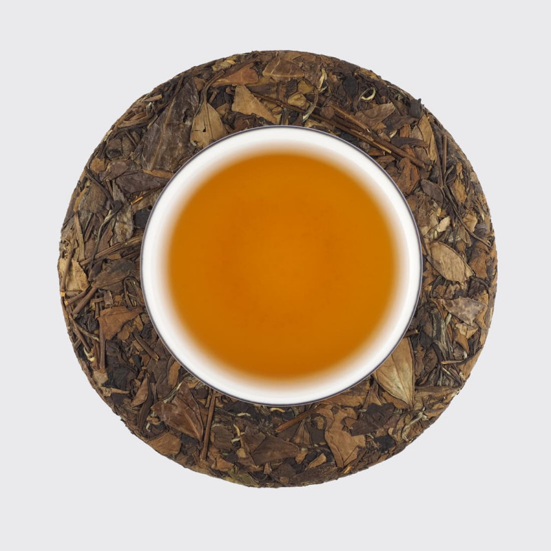 Лао Бай Ча - белый чай (фото чая и настоя)