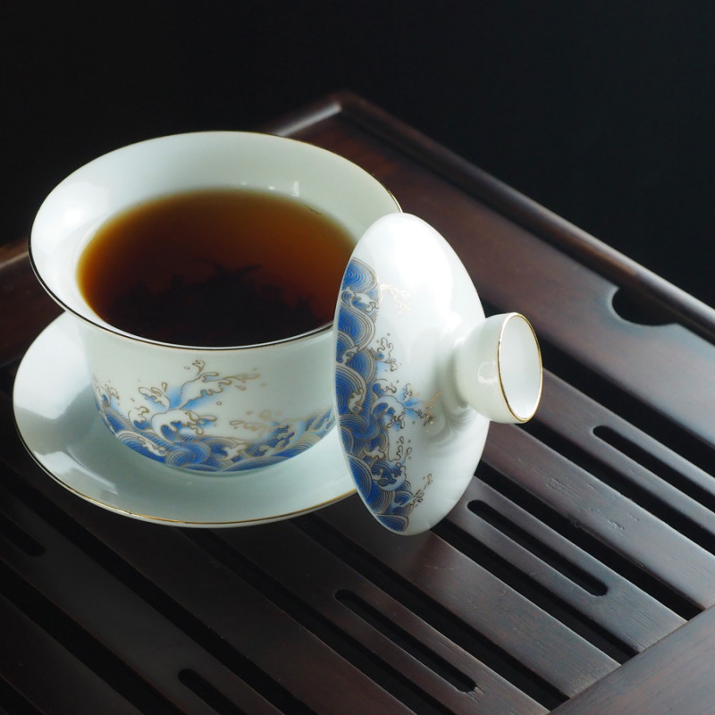 Гайвань с чаем на чабани | "Чайнотека"