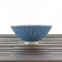 Пиала для китайского чая плоской формы с симметричным бело-голубым рисунком объемом 80 мл | Чайнотека