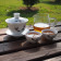 Набор посуды для чайной церемонии "Рыбка" | Гайвань, чахай и 2 пиалы